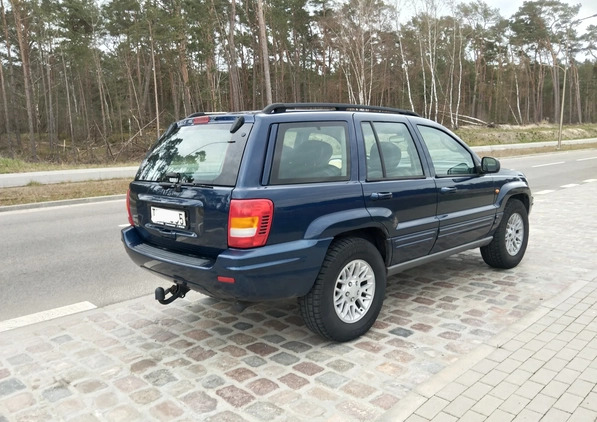 Jeep Grand Cherokee cena 16700 przebieg: 236000, rok produkcji 2001 z Świnoujście małe 596